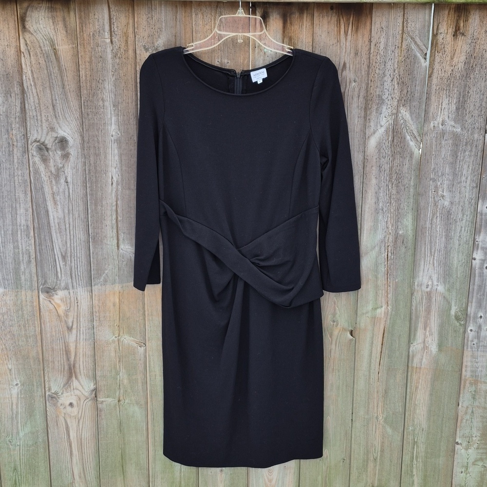 Armani Collezioni Size 16 Dress Made In Italy - Picture 5 of 17
